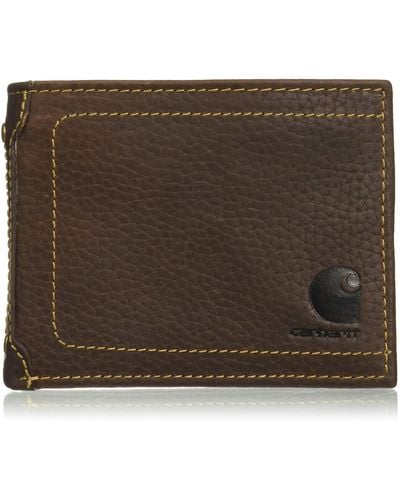 Carhartt S' Leather Passcase Wallet - Green