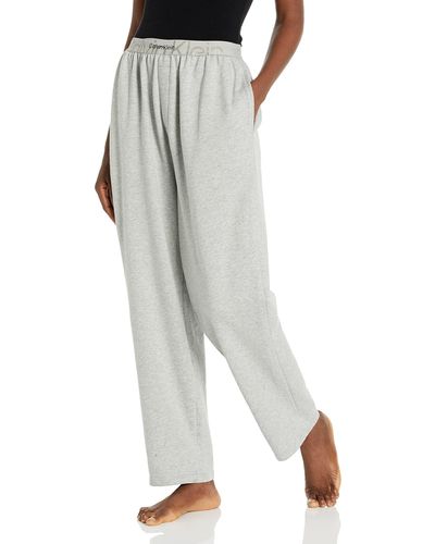 Calvin Klein Embossed Icon Lounge Sleep Pants - Gray