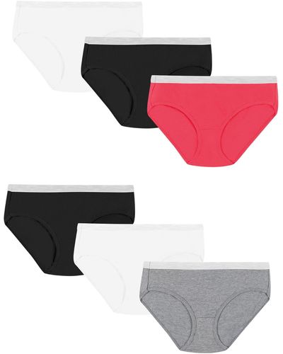 Hanes Sporty Panties Pack - Red