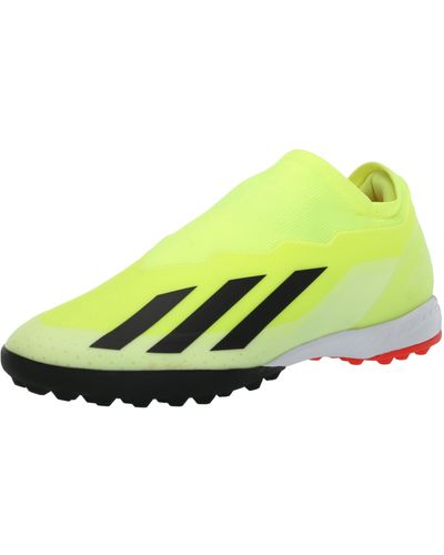 adidas X Crazyfast League Laceless Turf Sneaker - Green
