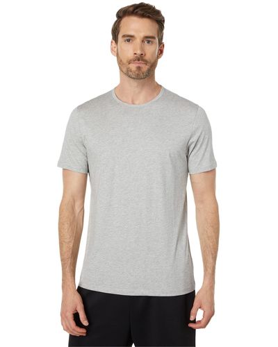 Theory Precise Tee Luxe Cotton Jsy - Gray