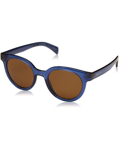 Levi's Lv 1009/s Oval Sunglasses - Blue