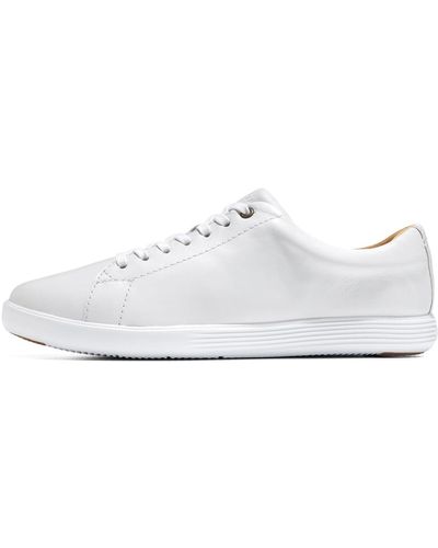 Cole Haan Grand Crosscourt Sneaker, Bright White Leather, 9 C Us - Black