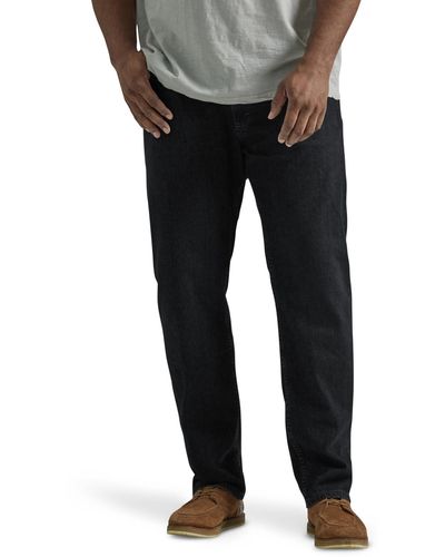 Lee Jeans Big & Tall Legendary Regular Straight Jeans - Schwarz