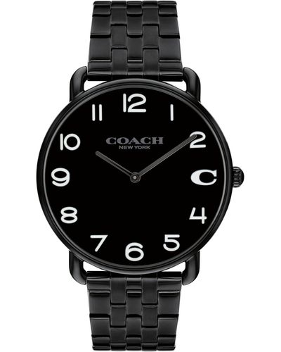 COACH Stainless Steel Wristwatch - Black