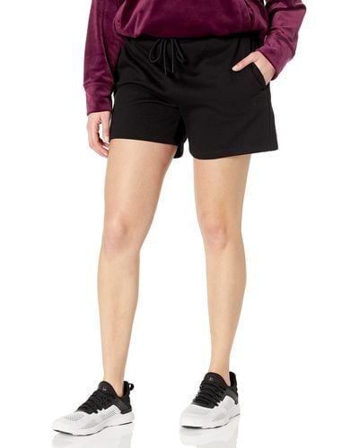 DKNY Sport Active Pockets Mini Shorts - Black