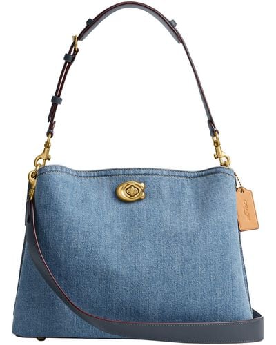 COACH Willow Shoulder Bag - Blue