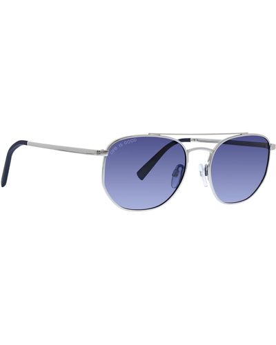 Life Is Good. Matheson Polarized Aviator Sunglasses - Metallic