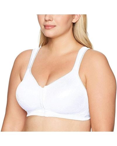 Playtex 18 Hour Posture Boost Front Close Wireless Bra Use525 - White