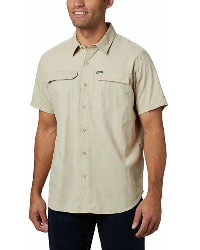Columbia Standard Silver Ridge 2.0 Short Sleeve Shirt - Natural