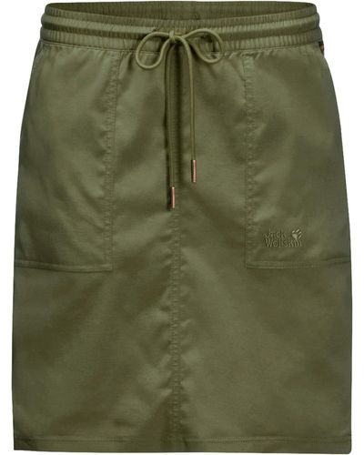 Jack Wolfskin S Senegal Skirt - Green