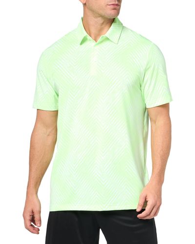 adidas Ultimate365 Allover Print Polo Shirt - Green