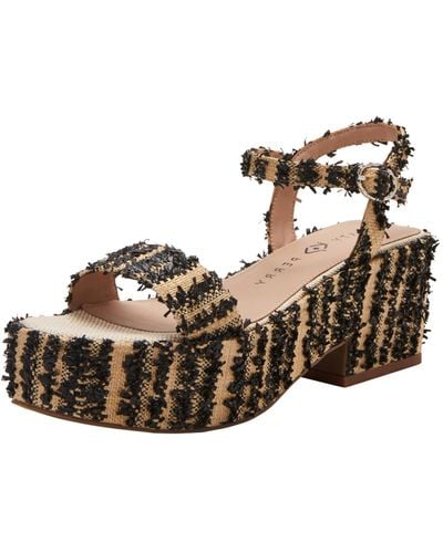 Katy Perry Busy Bee Strappy Platform Sandal Heeled - Brown