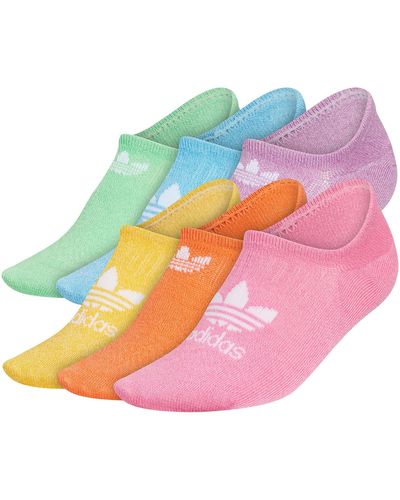 adidas Originals Trefoil Superlite Super No Show Socks - Pink