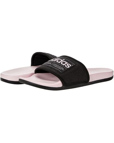adidas Unisex Adult Adilette Comfort Slide Sandal - Black