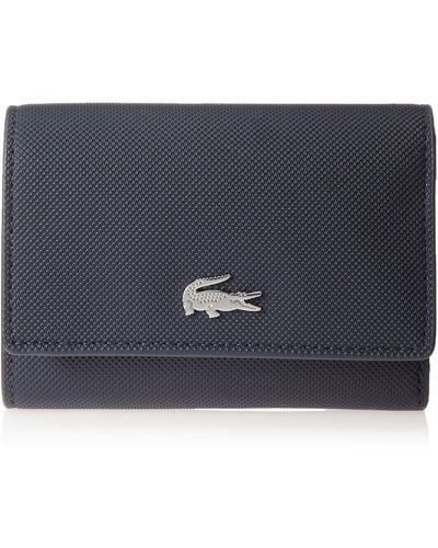 Lacoste Anna Snap Front Wallet - Blue