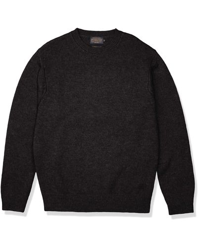 Pendleton Shetland Crew Neck Sweater - Black