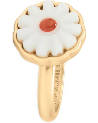 Lucky Brand Daisy Ring - Metallic