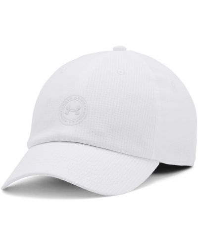 Under Armour Iso-chill Armourvent Adjustable Hat, - White