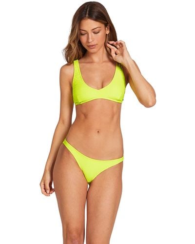Volcom Simply Mesh Hipster Bikini Bottom - Green