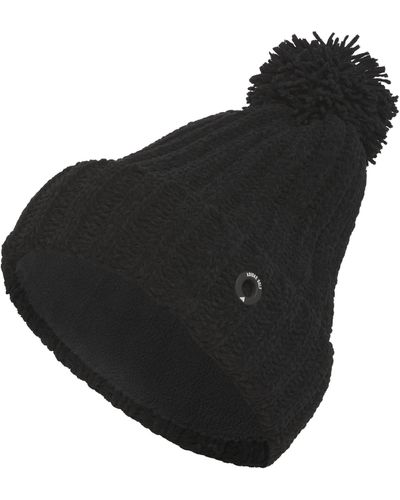 adidas Chenille Cable-knit Pom Beanie - Black