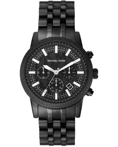 Michael Kors Mk9089 - Hutton Chronograph Watch - Black
