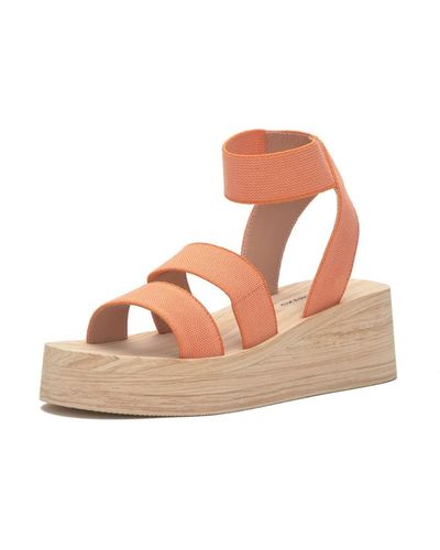 Lucky Brand Samella Platform Sandal Wedge - Pink