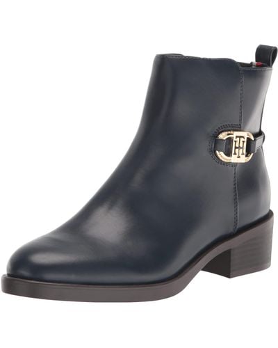 Tommy Hilfiger Imiera Ankle Boot - Blue