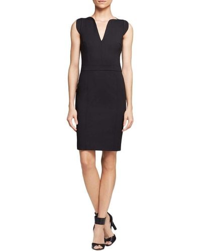 French Connection Lolo Classic Stretch Bodycon Sleeveless Dress - Black