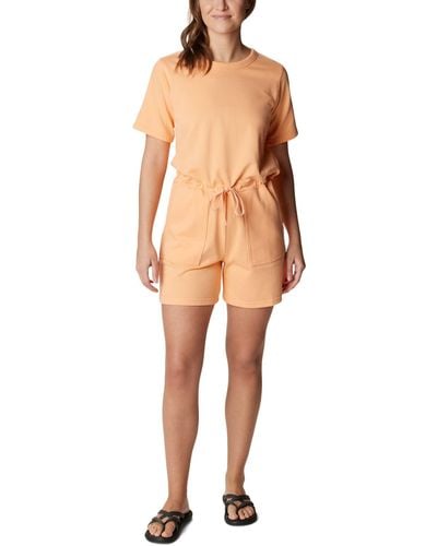 Columbia Trek French Terry Romper - Natural