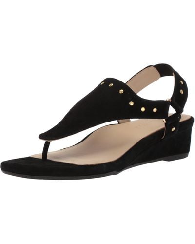 Bettye Muller Concepts Kent Wedge Sandal - Black