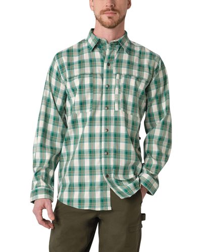 Dickies Protect Cooling Long Sleeve Work Shirt - Green