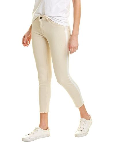 DL1961 Florence Instasculpt Mid Rise Skinny Fit Cropped Jean - Natural