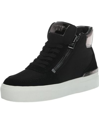 DKNY Cindell-hightop Sneaker - Black