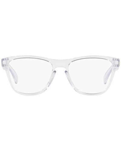 Oakley Youth Oy8009 Frogskins Xs Square Prescription Eyewear Frames - Black