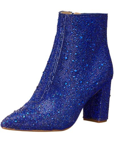 Betsey Johnson Cady Ankle Boot - Blue