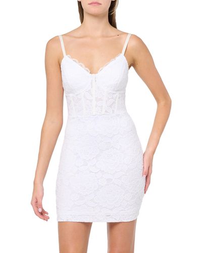 Guess Sleeveless Candace Dress - White