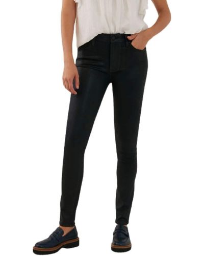 PAIGE Hoxton Transcend High Rise Ultra Skinny Fit Ankle Jean - Black