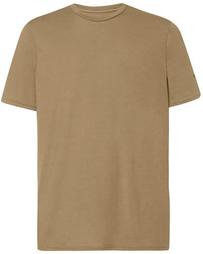 Oakley Si Core Short Sleeve T-shirt Tan Large - Natural