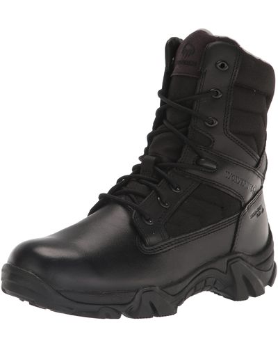 Wolverine Wilderness 8" Tactical Boot Military - Black