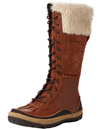 Merrell Womens Tremblant Tall Polar Wtpf Snow Boot - Brown
