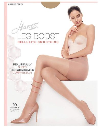 Hanes Leg Boost Cellulite Smoothing - Natural