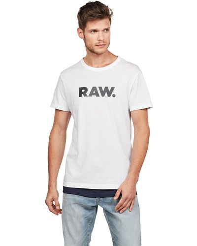 G-Star RAW Holorn T-Shirt Camisetas - Blanco