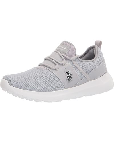 U.S. POLO ASSN. Mens Us Polo Assn Athletic Shoes Lift Casual Lace Top S Walking Shoes - Gray