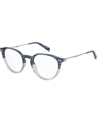 Levi's Lv 5022 Round Prescription Eyewear Frames - Black