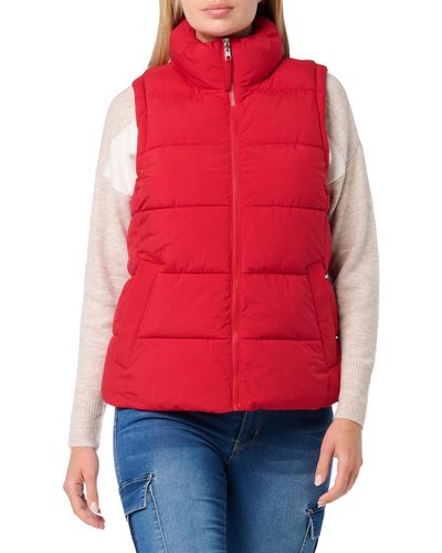 Tommy Hilfiger Everyday Lofty Transitional Vest Quilted Jacket - Red