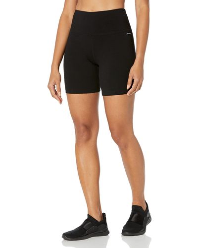 Jockey S High Waist 6'' Bike Casual Shorts - Black