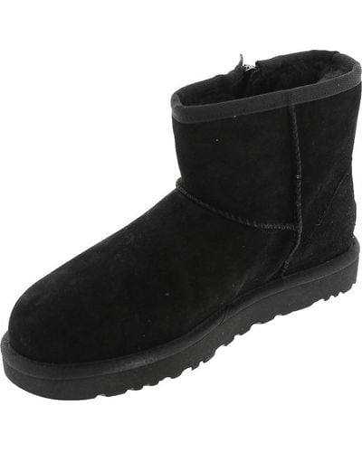 UGG Ashton Chelsea Leather Boots - Black