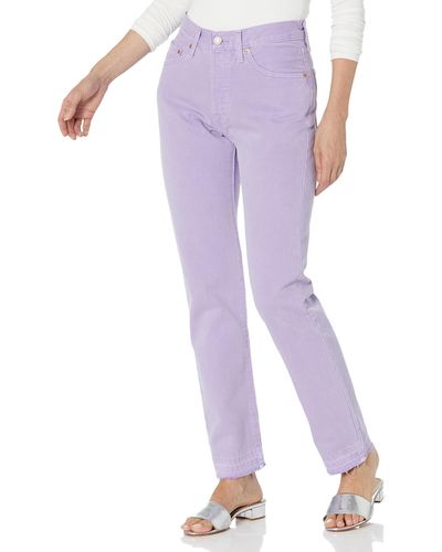 Levi's 501 Original Fit Jeans - Purple