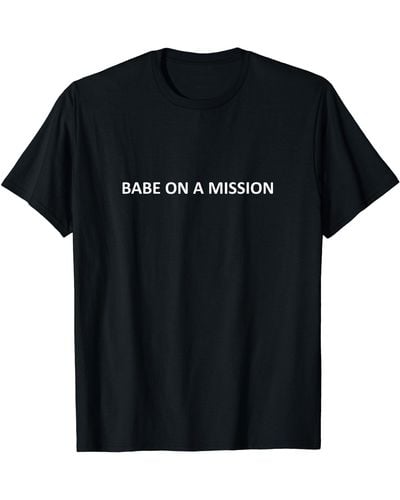 BOSS Babe On Mission T-shirt - Black